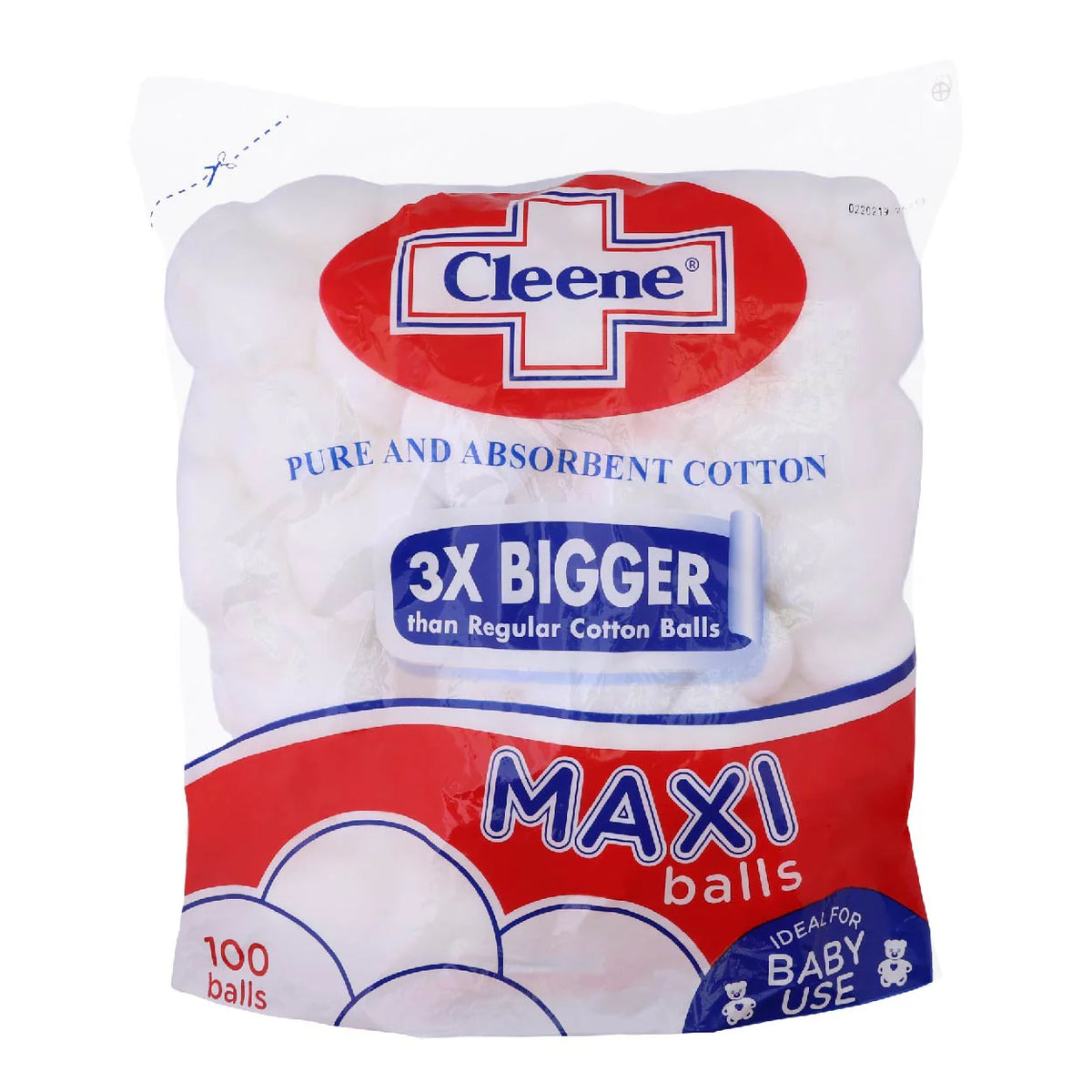 Cleene Cotton 3X Bigger Maxi Balls 100s