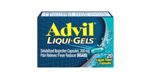 Load image into Gallery viewer, Advil Liqui-Gels Ibuprofen, 200 Mg Liquid Filled Capsules, 20 Count