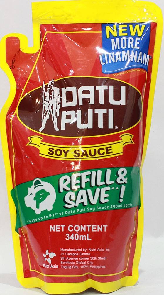 DATU PUTI SOY SAUCE 340ML