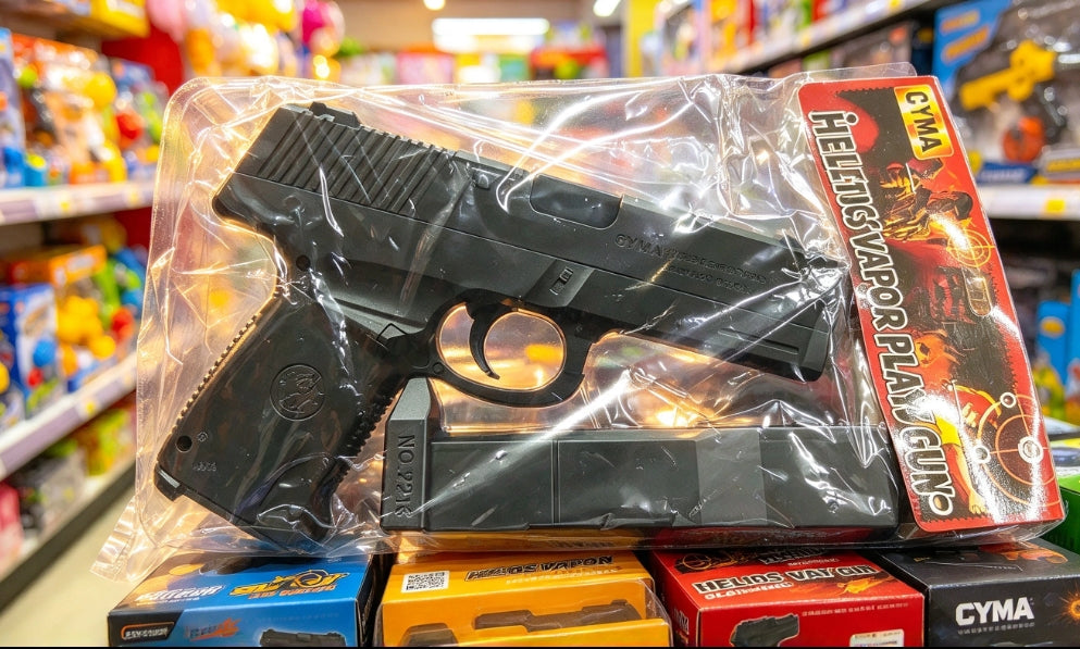 Black pelet Gun toy