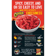 Load image into Gallery viewer, Cheetos Mac 'N Cheese, Flamin' Hot Flavor, 5.6 oz Box 160g