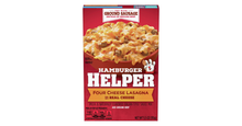 Load image into Gallery viewer, Hamburger Helper Four Cheese Lasagna made with Real Cheese 155g