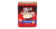 Load image into Gallery viewer, Hills Bros. Instant Cappuccino Mix, Fat Free French Vanilla Cappuccino Mix