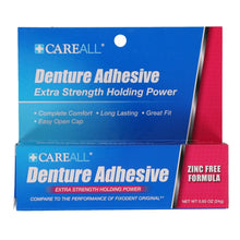 Load image into Gallery viewer, CareALL Extra Strength Holding Power Denture Adhesive, 0.85-oz.