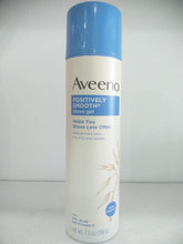 Load image into Gallery viewer, Aveeno Positively Smooth Shave Gel shaveless with Soy, Aloe and Vitamin E, 7 oz(198g)