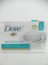 Load image into Gallery viewer, Dove Sensitive Beauty bar soap 2 Moisturizing Bar Soap, 3.75 oz(212g)