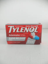 Load image into Gallery viewer, Tylenol Extra Strength Acetaminophen Rapid Release Gels, 24 ct