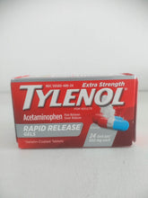 Load image into Gallery viewer, Tylenol Extra Strength Acetaminophen Rapid Release Gels, 24 ct