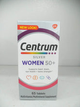Load image into Gallery viewer, Centrum Silver Multivitamin for Women 50 Plus, 65 Count