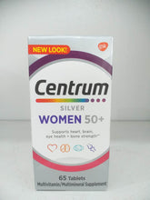 Load image into Gallery viewer, Centrum Silver Multivitamin for Women 50 Plus, 65 Count