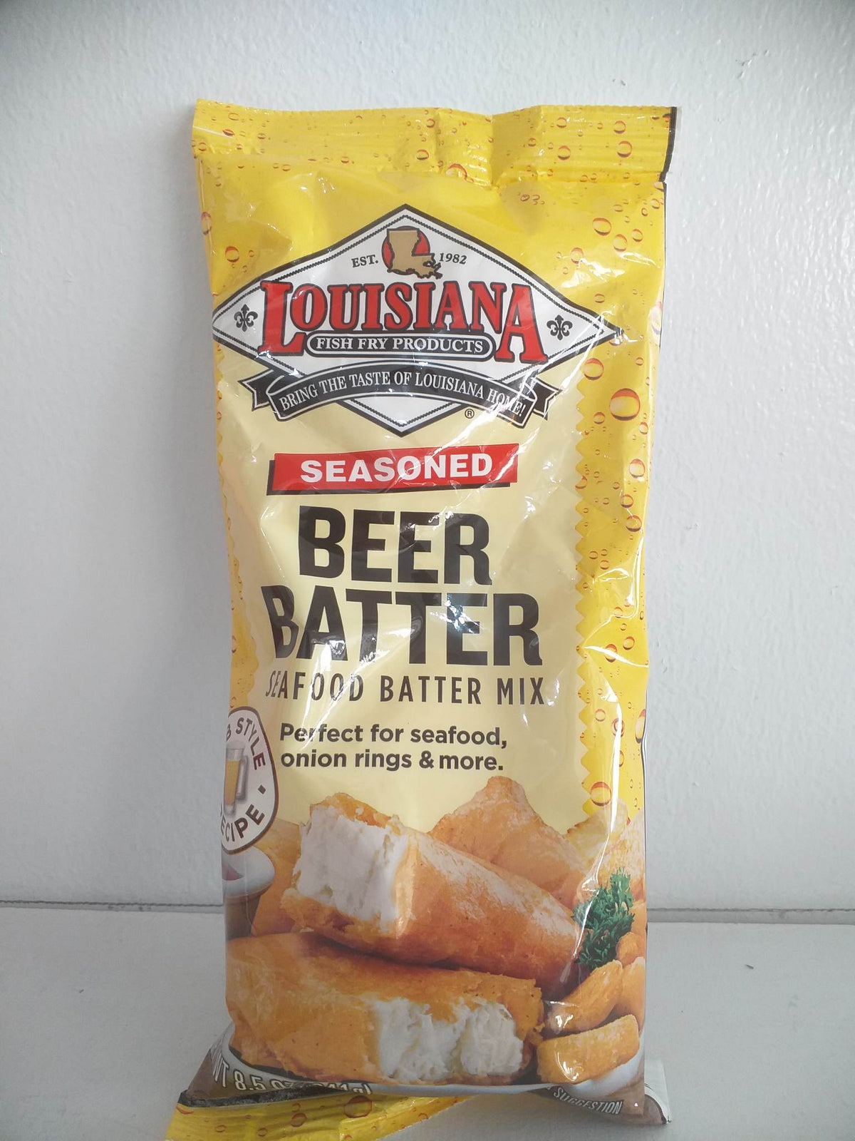 Louisiana Fish Fry Products Seasoned Beer Batter Mix 8.5oz