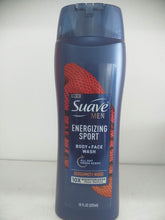 Load image into Gallery viewer, Suave Men Face & Body Wash, Energizing Sport, 18 oz(532ml)