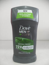 Load image into Gallery viewer, Dove Men+Care Extra Fresh 72H Men's Antiperspirant Deodorant Stick, 2.7 oz(76g)