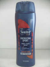 Load image into Gallery viewer, Suave Men Face & Body Wash, Energizing Sport, 18 oz(532ml)