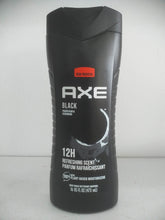 Load image into Gallery viewer, AXE Black Body Wash 12H Refreshing Scent Black Frozen Pear & Cedarwood, 16 oz(473ml)