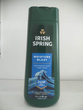Load image into Gallery viewer, Irish Spring Moisture Blast Scented Body Wash for Men, 20 oz(591ml)