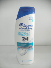 Load image into Gallery viewer, Head & Shoulders 2 in 1 Shampoo and Conditioner, Deep Scalp Hydration, 12.5 oz(370ml)