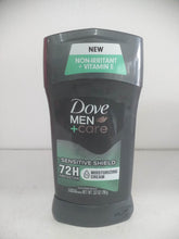 Load image into Gallery viewer, Dove Men+Care Sensitive Shield 72H Antiperspirant Deodorant Stick 2.7 oz(76g)