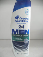 Load image into Gallery viewer, Head & Shoulders Mens 2 in 1 Shampoo Eucalyptus & Neem, 12.5 oz(370ml)