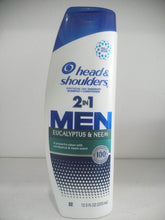 Load image into Gallery viewer, Head & Shoulders Mens 2 in 1 Shampoo Eucalyptus & Neem, 12.5 oz(370ml)