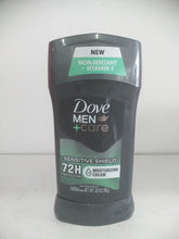 Load image into Gallery viewer, Dove Men+Care Sensitive Shield 72H Antiperspirant Deodorant Stick 2.7 oz(76g)