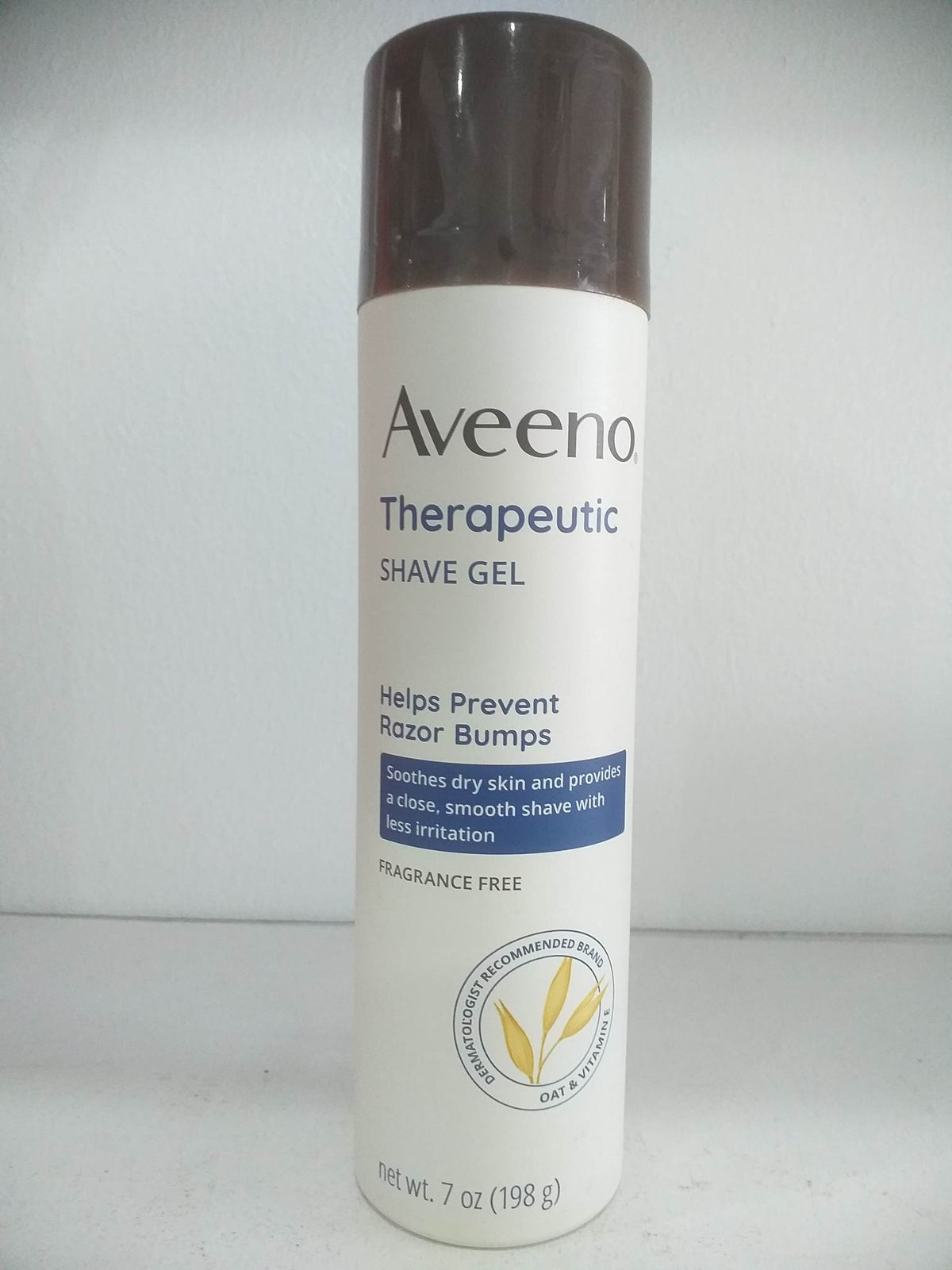 Aveeno Therapeutic Shave Gel Razor Bumps fragrance free - 7 oz(198g)