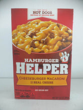 Load image into Gallery viewer, Hamburger Helper Cheeseburger Macaroni, Made With Real Cheese, 6.6 oz(187g)