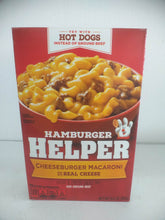 Load image into Gallery viewer, Hamburger Helper Cheeseburger Macaroni, Made With Real Cheese, 6.6 oz(187g)
