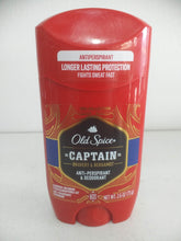 Load image into Gallery viewer, Old Spice Antiperspirant for Men, Captain Bravery & Bergamot Scent 2.6oz (73g)