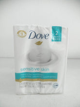 Load image into Gallery viewer, Dove Sensitive Beauty bar soap 2 Moisturizing Bar Soap, 3.75 oz(212g)