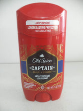 Load image into Gallery viewer, Old Spice Antiperspirant for Men, Captain Bravery & Bergamot Scent 2.6oz (73g)