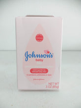 Load image into Gallery viewer, Johnson's Baby Bar Soap Mild & Gentle for Baby Bath 3 oz(85g)