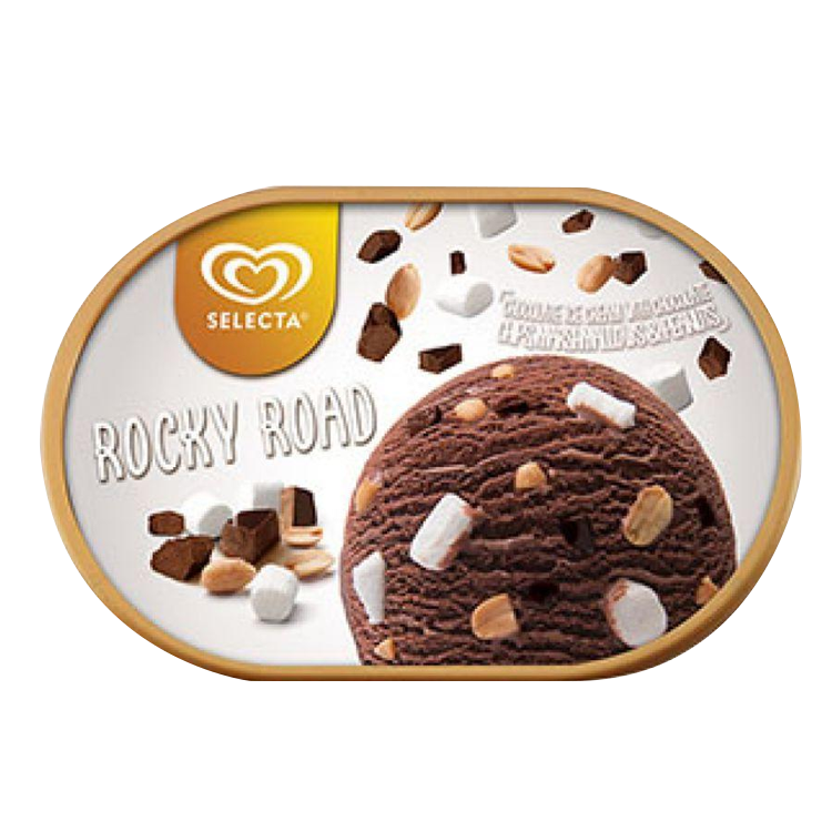 Selecta Ice Cream rocky road 750ml