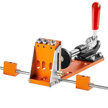Load image into Gallery viewer, 34 Pcs Pocket Hole Jig Kit, Adjustable Versatile Pocket Hole Jig with Toolbox,11" C-clamp, Fixture, Step Drills, Wrenches, Drill Stop Rings, Square Drive Bits