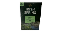 Load image into Gallery viewer, Irish Spring Aloe Mist Deodorant Bar Soap for Men, All Skin Types, 3.7 Ounce, 4 Bar Pack