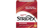 Load image into Gallery viewer, Stridex Acne Control, Maximum, Alcohol Free, 90 Soft Touch Pads