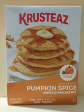Load image into Gallery viewer, krusteaz light & fluffy pumpkin spice complete pancake mix