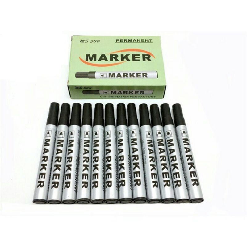 Permanent Black Marker