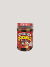 Load image into Gallery viewer, Smucker's Goober Peanut Butter and Strawberry Jelly Stripes, 18 Ounces