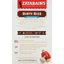 Load image into Gallery viewer, Zatarain's No Artificial Flavors Gluten Free Reduced Sodium Dirty Rice, 8 oz Box