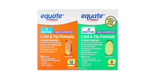 Load image into Gallery viewer, Equate Daytime & Nighttime Cold & Flu Softgels, 20 Count