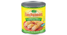 Load image into Gallery viewer, Las Palmas Mild Green Chile Enchilada Sauce, 28 oz
