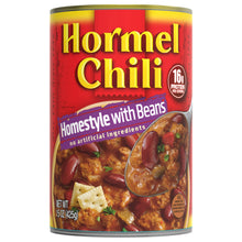 Load image into Gallery viewer, Hormel Chili Homestyle with Beans Net Wt 425g