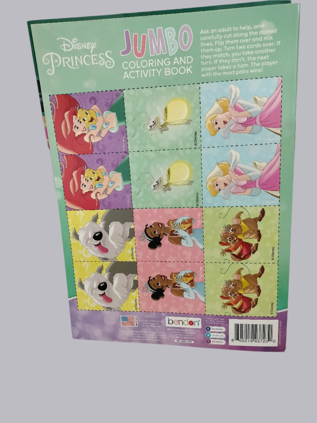 Disney Princess JUMBO COLORING AND ACTIVITY BOOK