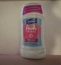 Load image into Gallery viewer, Suave Fresh Vibes Berry Bliss Deodorant Stick, 35g