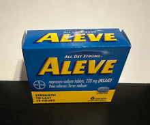 Load image into Gallery viewer, Aleve Caplets, 6-ct Pain Relever/fever reducer