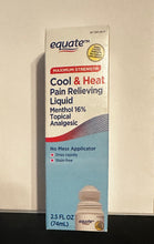 Load image into Gallery viewer, Equate Max Strength Cool & Heat, Joint Pain Relief, 2.5 fl. oz