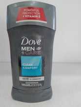 Load image into Gallery viewer, Dove Men+Care Long Lasting Antiperspirant Deodorant Stick, Clean Comfort, 2.7 oz
