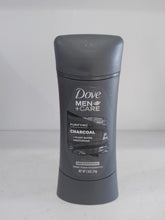 Load image into Gallery viewer, Dove Men+Care Purifying Charcoal Antiperspirant Deodorant 2.6 Oz