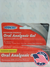 Load image into Gallery viewer, Iodent Maximum Strength Oral Analgesic Gel 0.42 Oz (11.9G) Medicine